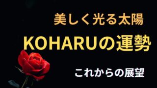 HANA KOHARUの占い。運勢とこれからの展望を占った星空イメージ